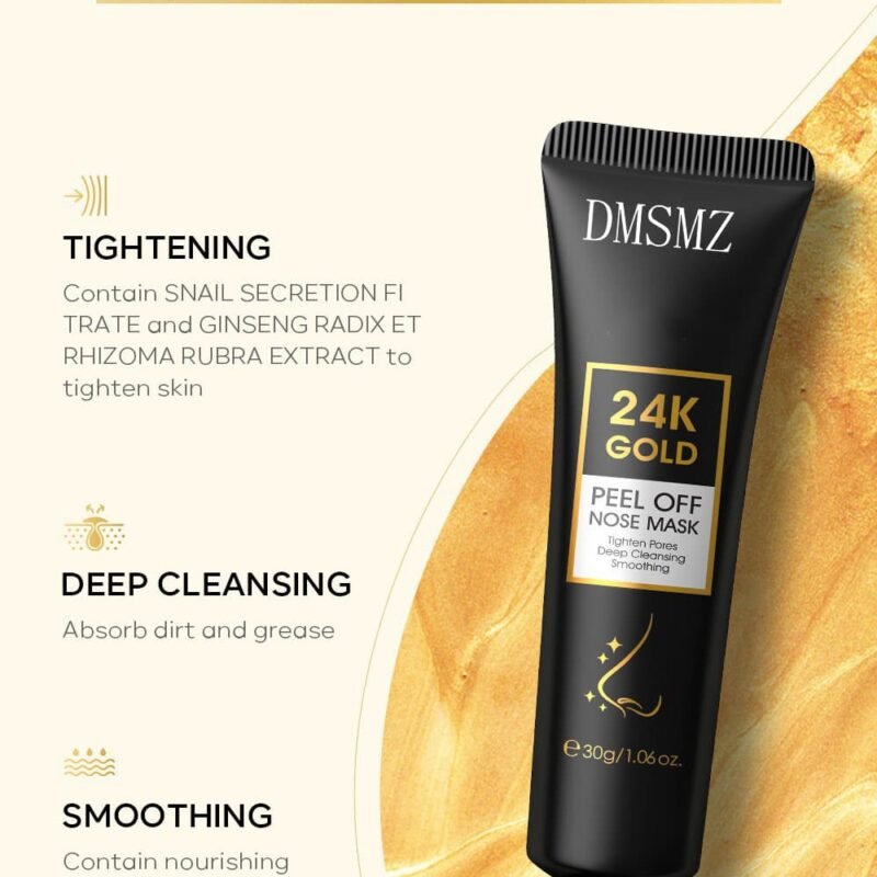 Private Label 24K Gold Peel Off Nose Mask
