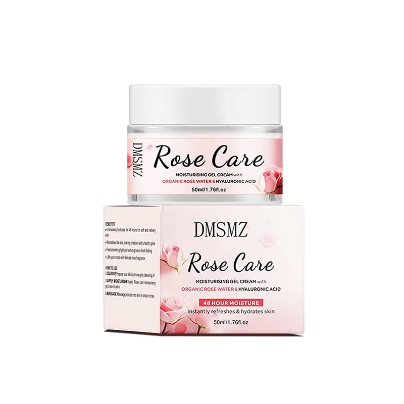 Private Label Rose Moisturizing Gel Cream