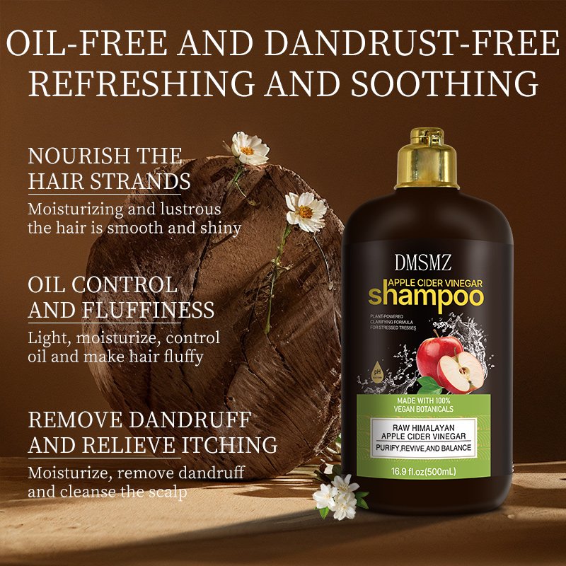 Apple Cider Vinegar Shampoo for smooth and moisturized hair