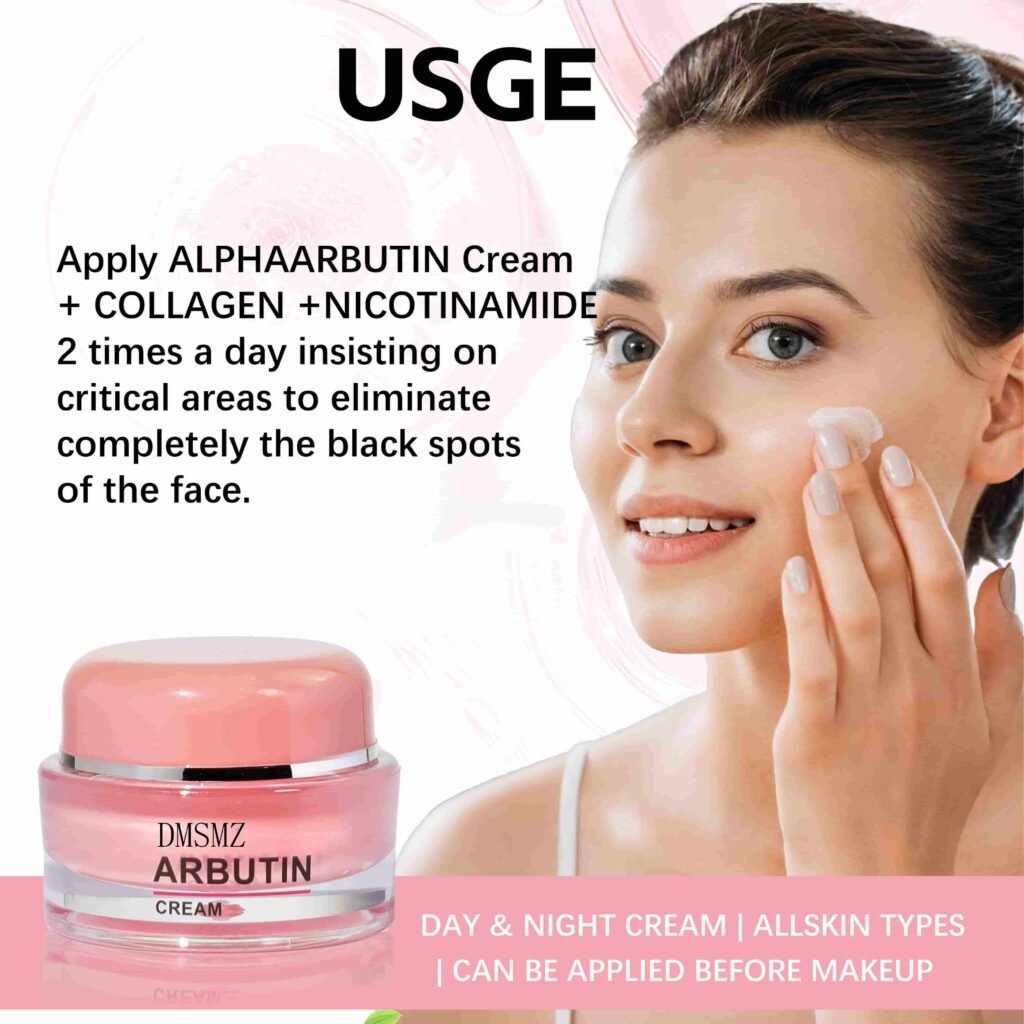 Arbutin Dark Spot Cream for day and night facial skincare