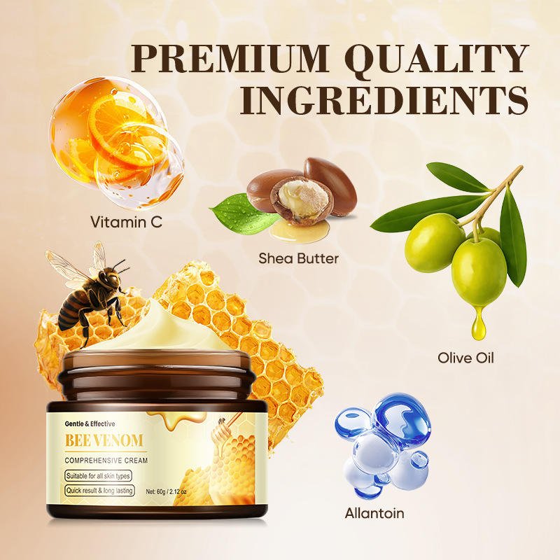 Bee Venom Repair Cream with vitamin C, shea butter and olive oil