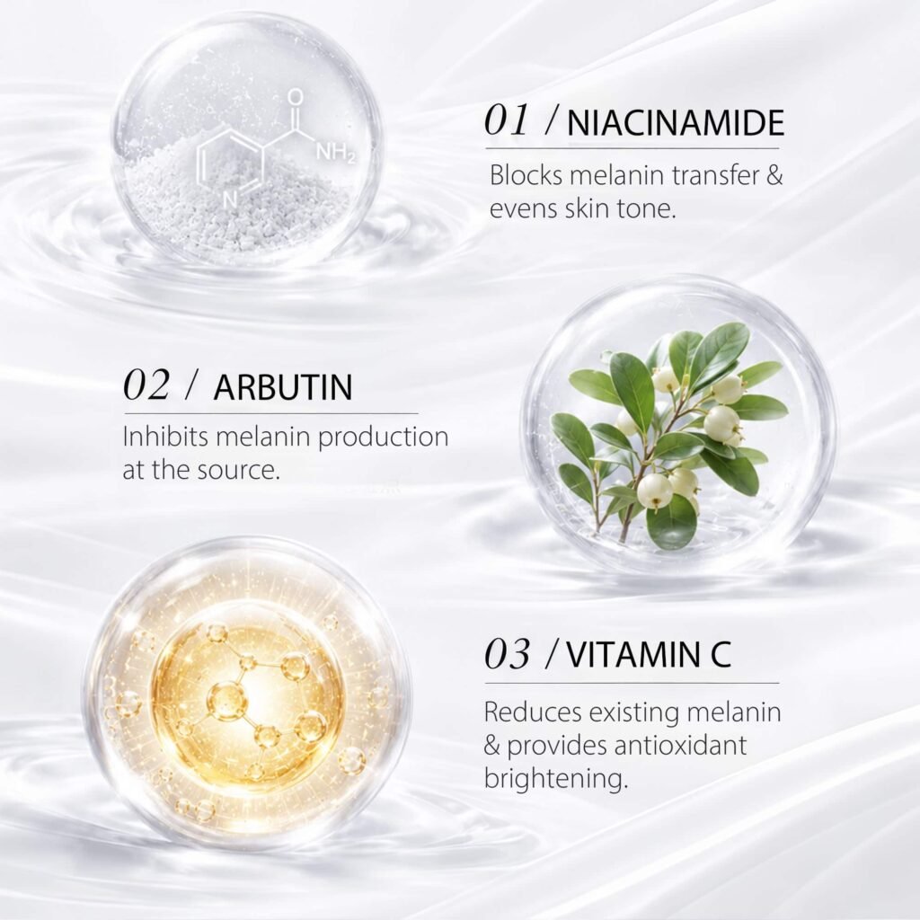 Dark Spot Correcting Cream with niacinamide, arbutin and vitamin C