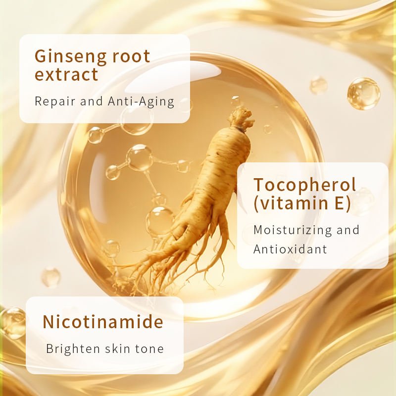Ginseng Night Cream with ginseng root extract, vitamin E and nicotinamide