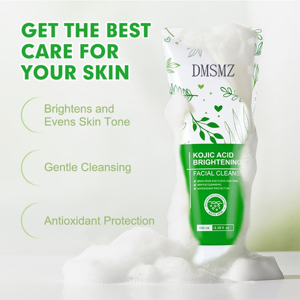 Kojic Acid Brightening Face Wash for gentle daily cleansing