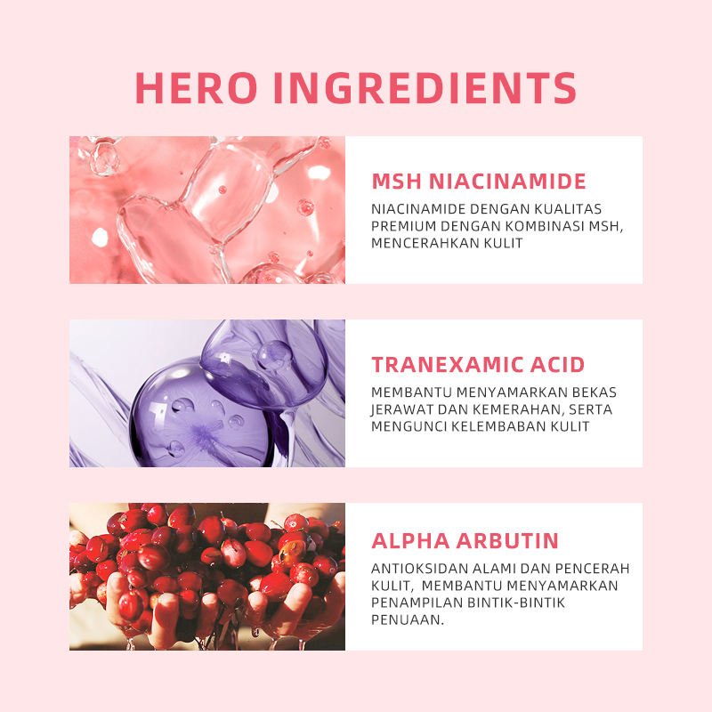 Niacinamide Brightening Cream with tranexamic acid and alpha arbutin