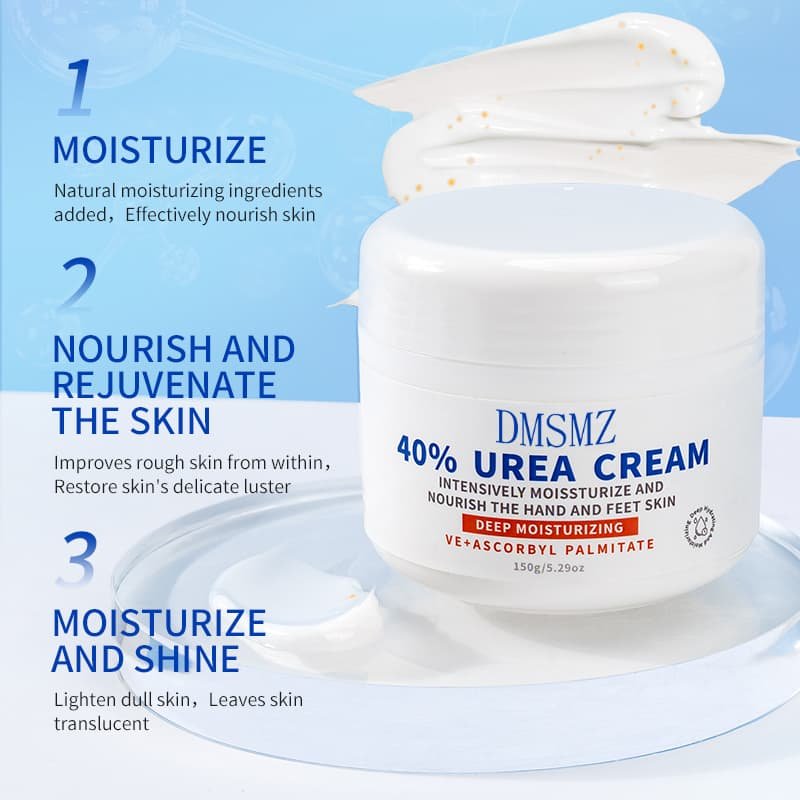 Private Label 40% Urea Foot Cream for intensive moisturizing care