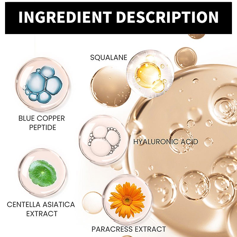 Centella Vitamin B5 Serum with hyaluronic acid, squalane and blue copper peptide