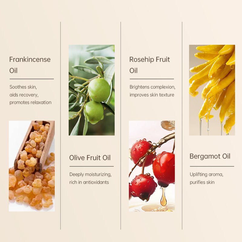 Frankincense Body Balm with olive, rosehip and bergamot oils