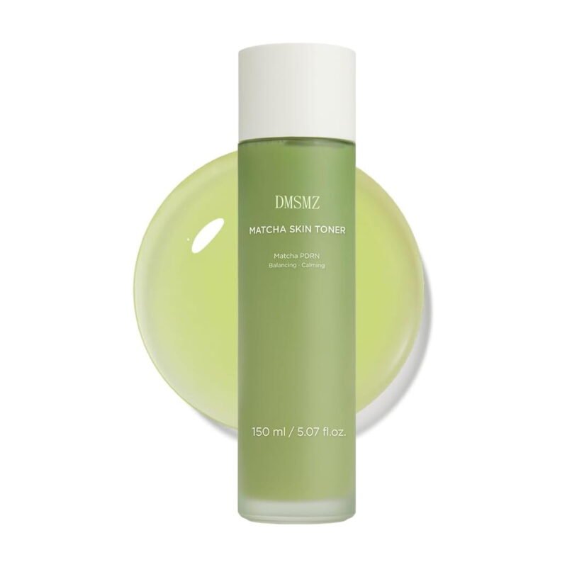 private-label-matcha-pdrn-toner-hero. Private Label Matcha PDRN Toner in 150ml green bottle