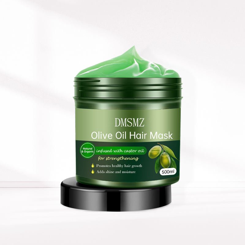 Private Label Olive Oil Hair Mask in 500ml jar