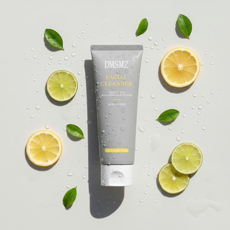 Private Label Salicylic Acid Facial Cleanser for daily pore cleansing and oil control