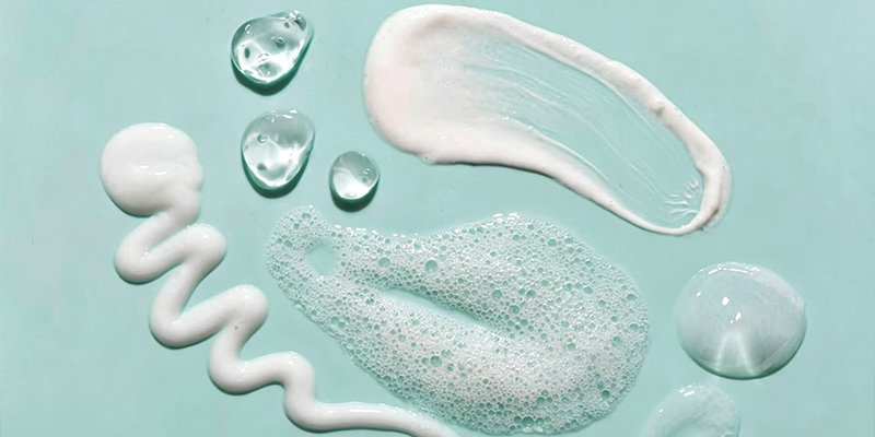 Private label skincare formulations and product textures