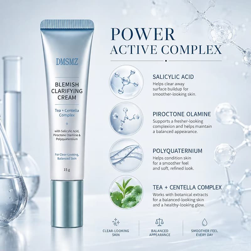 Salicylic Acid Acne Cream with Tea and Centella Complex
