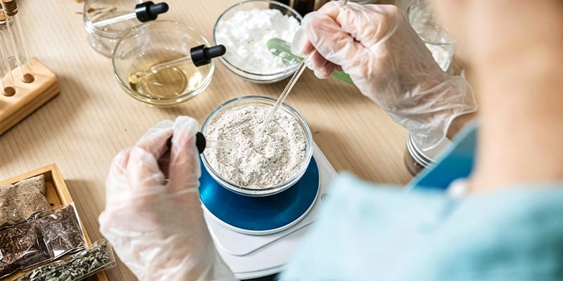 Skincare formula development for private label products