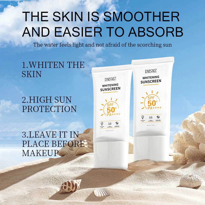 SPF 50+ Sunscreen for sun protection and brightening care