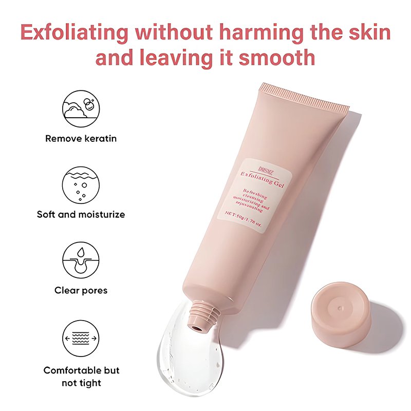 Gentle Exfoliating Gel with lightweight gel texture for smoother-looking skin