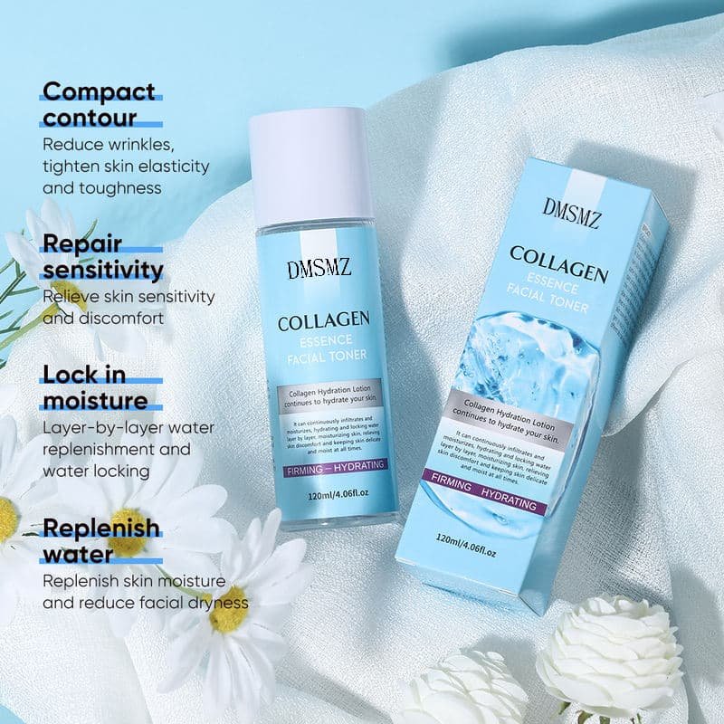 Hydrating Collagen Toner for moisture care and smoother-looking skin