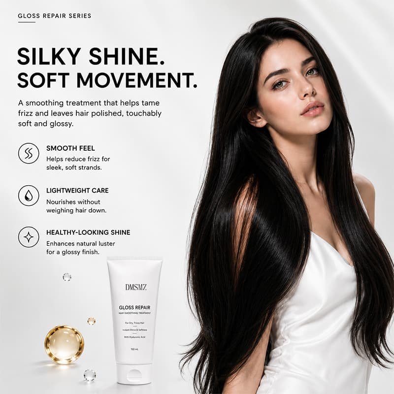 Hair Smoothing Treatment for softer, sleeker and shinier-looking hair